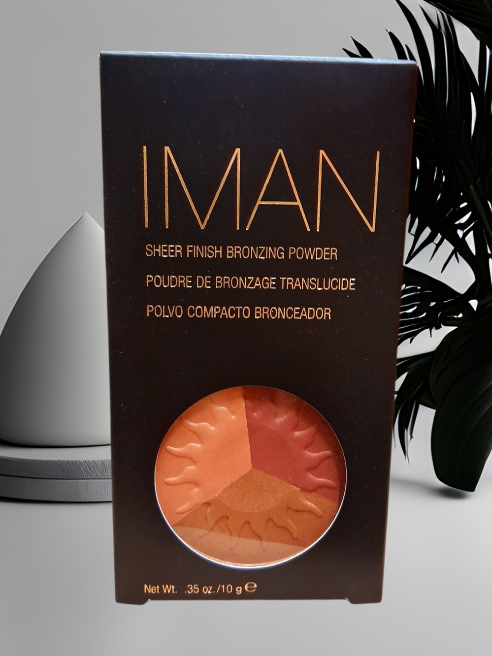 IMAN Sheer Finish Bronzing Powder - Bronzer - AfterGlow